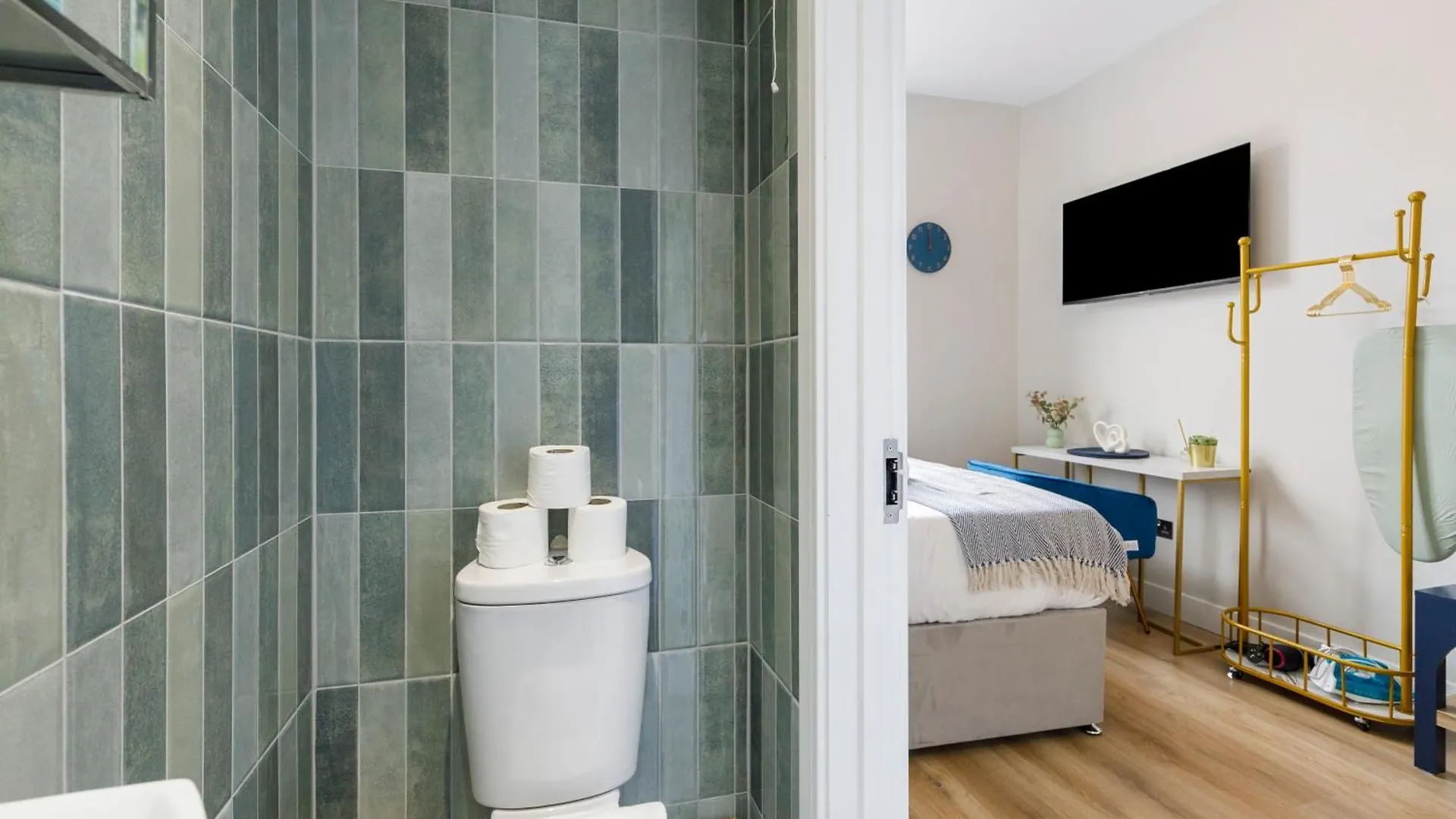 לונדון Cityscape Oasis Chic Studio For Urban Dwellers