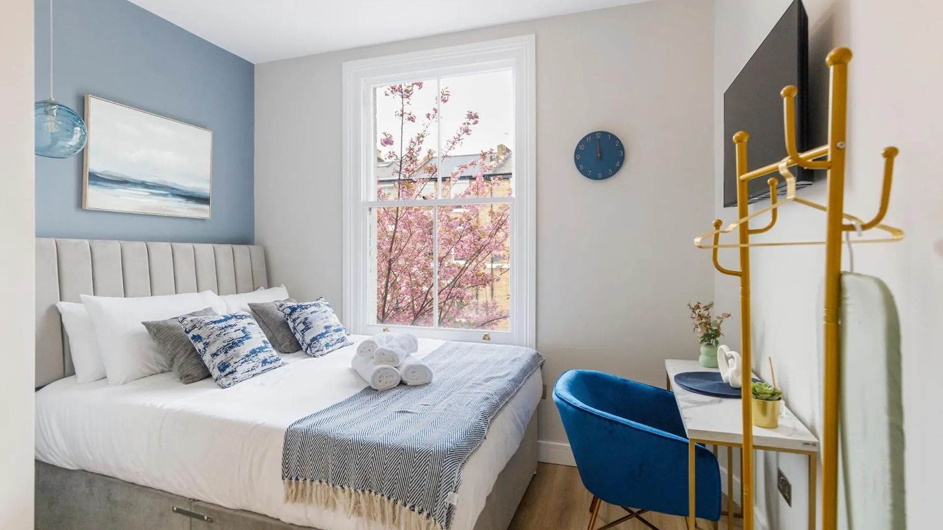דירה לונדון Cityscape Oasis Chic Studio For Urban Dwellers בריטניה