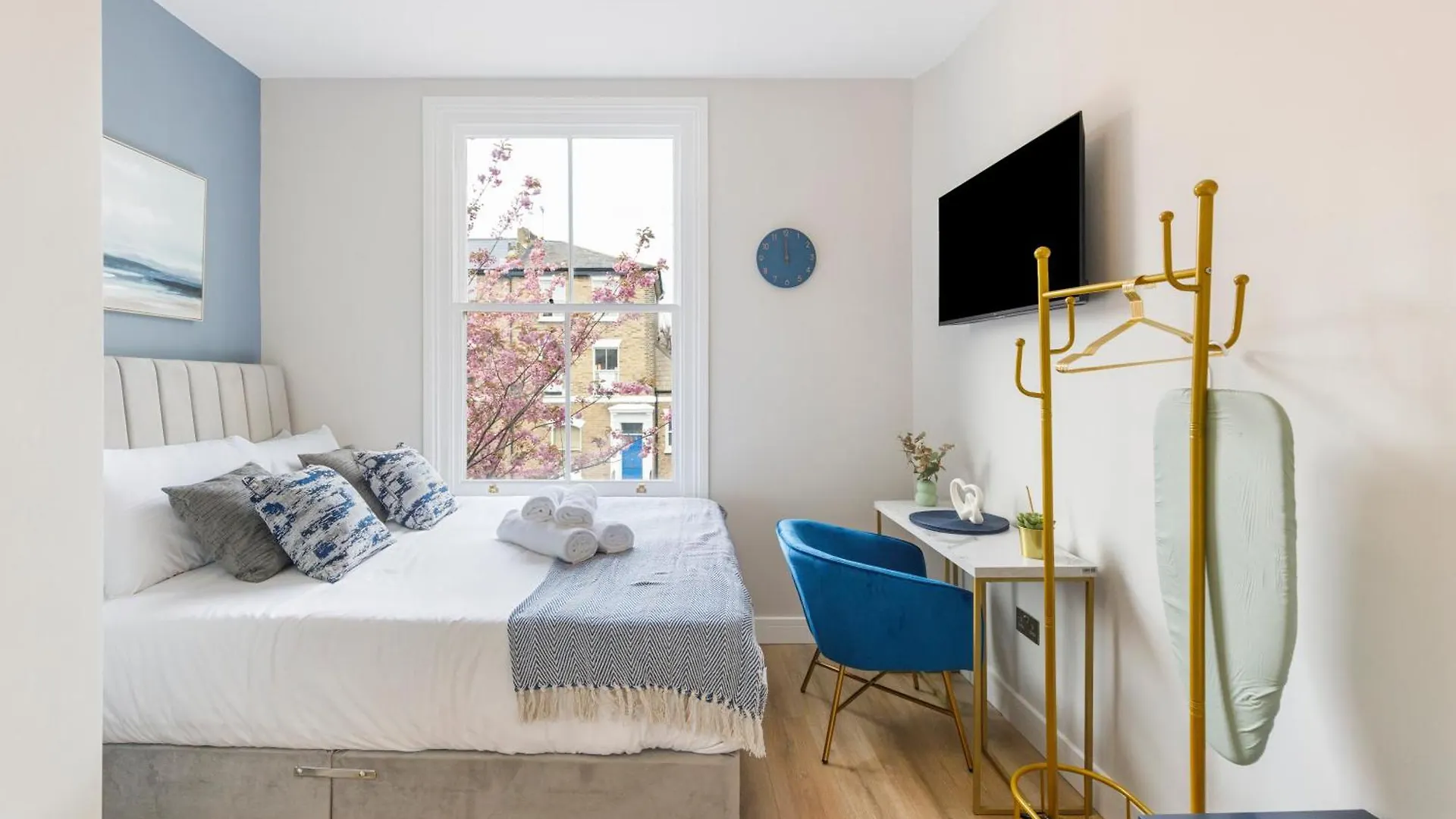 לונדון Cityscape Oasis Chic Studio For Urban Dwellers